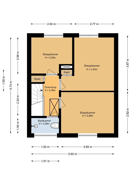 mediumsize floorplan